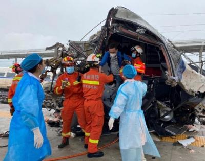 1 dead, 8 injured after bullet train derails in China | 1 dead, 8 injured after bullet train derails in China