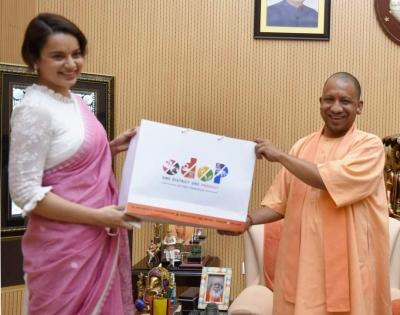 Kangana Ranaut is now brand ambassador of UP's ODOP scheme | Kangana Ranaut is now brand ambassador of UP's ODOP scheme