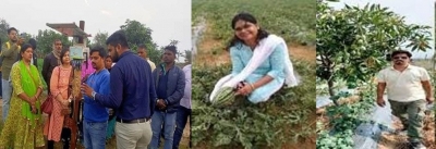 J'khand couple quit corporate jobs, turn model farmers, pioneer app-based irrigation | J'khand couple quit corporate jobs, turn model farmers, pioneer app-based irrigation