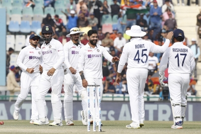 1st Test: India thrash Sri Lanka by an innings and 222 runs, take 1-0 series lead | 1st Test: India thrash Sri Lanka by an innings and 222 runs, take 1-0 series lead