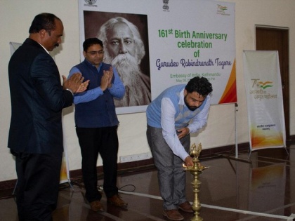 Indian Embassy in Nepal celebrates 161st birth anniversary of Rabindranath Tagore | Indian Embassy in Nepal celebrates 161st birth anniversary of Rabindranath Tagore