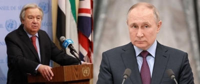Putin agrees to involvement of UN, ICRC in civilian evacuation from Azovstal: UN | Putin agrees to involvement of UN, ICRC in civilian evacuation from Azovstal: UN Putin agrees to involvement of UN, ICRC in civilian evacuation from Azovstal: UN | Putin agrees to involvement of UN, ICRC in civilian evacuation from Azovstal: UN