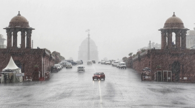 Rain brings respite to Delhi from heat, air quality improves | Rain brings respite to Delhi from heat, air quality improves