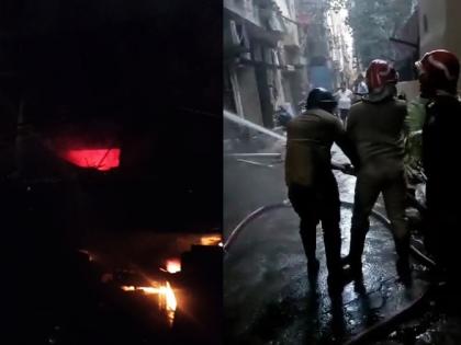 Massive fire erupts at plywood godown in Delhi | Massive fire erupts at plywood godown in Delhi Massive fire erupts at plywood godown in Delhi | Massive fire erupts at plywood godown in Delhi