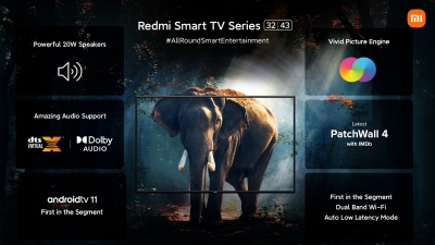 Redmi launches 32-inch and 43-inch Smart TVs in India | Redmi launches 32-inch and 43-inch Smart TVs in India