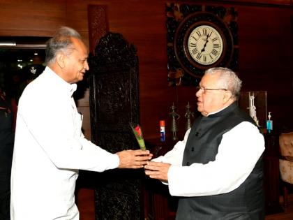 Ashok Gehlot meets Rajasthan Governor, expresses concern over riots in Karauli, Jodhpur | Ashok Gehlot meets Rajasthan Governor, expresses concern over riots in Karauli, Jodhpur