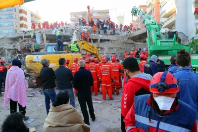 17 dead as powerful 7.8-magnitude quake hits Turkey | 17 dead as powerful 7.8-magnitude quake hits Turkey