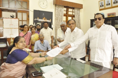 NDA candidates submit nominations for Rajya Sabha elections in K’taka | NDA candidates submit nominations for Rajya Sabha elections in K’taka