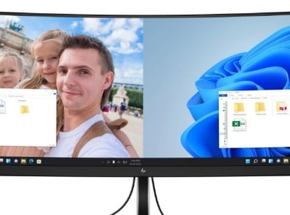 HP introduces 45-inch curved display, vertical mouse in India | HP introduces 45-inch curved display, vertical mouse in India