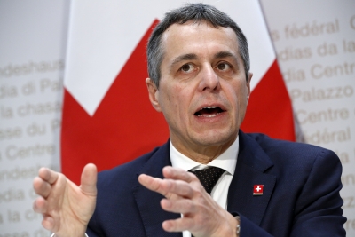 Swiss president tests positive for Covid-19 | Swiss president tests positive for Covid-19