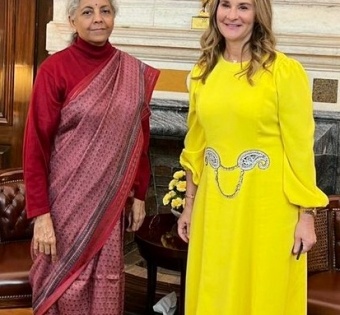 Melinda Gates meets Nirmala Sitharaman | Melinda Gates meets Nirmala Sitharaman