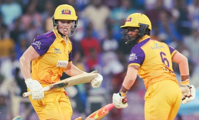 WPL 2023: Mcgrath, Harris and bowlers star in UP Warriorz's thrilling 5-wicket win over Mumbai Indians | WPL 2023: Mcgrath, Harris and bowlers star in UP Warriorz's thrilling 5-wicket win over Mumbai Indians