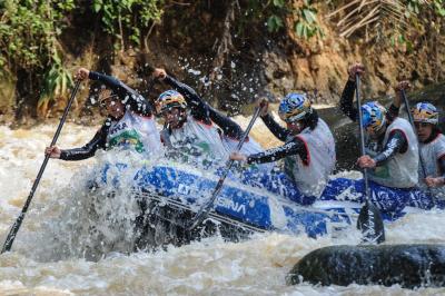 J&K: Water rafting event held in Doda for youth voters | J&K: Water rafting event held in Doda for youth voters