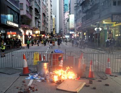 HK protests: 70-year-old dies after being hit by brick | HK protests: 70-year-old dies after being hit by brick