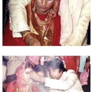 Big B posts wedding pics with Jaya on 48th anniversary | Big B posts wedding pics with Jaya on 48th anniversary