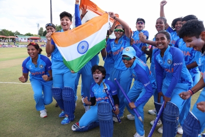 U19 Women's T20 WC: Soumya, Trisha lead India to title with seven-wicket victory over England | U19 Women's T20 WC: Soumya, Trisha lead India to title with seven-wicket victory over England