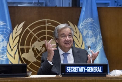 Vaccinate everybody everywhere to defeat Covid: Antonio Guterres | Vaccinate everybody everywhere to defeat Covid: Antonio Guterres