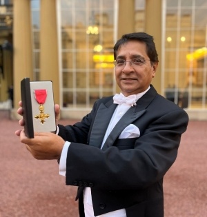 British-Indian honoured with OBE for healthcare services | British-Indian honoured with OBE for healthcare services