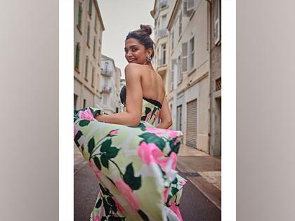 Cannes 2022: Happy girl Deepika Padukone drops another look in floral dress and matching boots | Cannes 2022: Happy girl Deepika Padukone drops another look in floral dress and matching boots