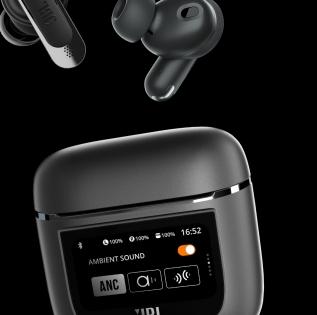 New JBL earbuds has world's 1st charging case with touchscreen | New JBL earbuds has world's 1st charging case with touchscreen