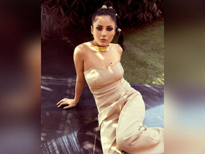 Shehnaaz Gill goes chic in beige corset pantsuit | Shehnaaz Gill goes chic in beige corset pantsuit