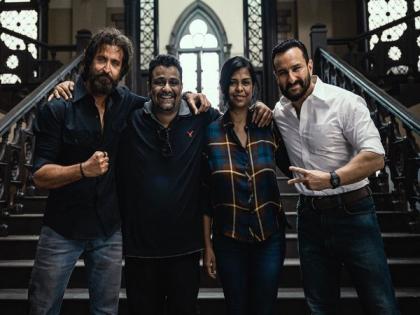 It's a wrap for Hrithik Roshan, Saif Ali Khan's 'Vikram Vedha' | It's a wrap for Hrithik Roshan, Saif Ali Khan's 'Vikram Vedha'