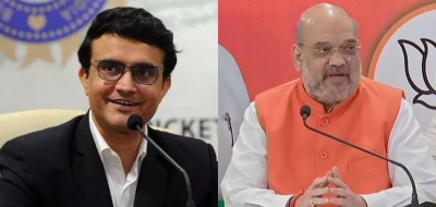 Amit Shah might call on Sourav Ganguly on Friday | Amit Shah might call on Sourav Ganguly on Friday
