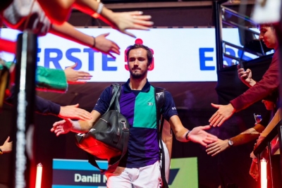 Vienna Open: Medvedev marches into final with win over Dimitrov | Vienna Open: Medvedev marches into final with win over Dimitrov