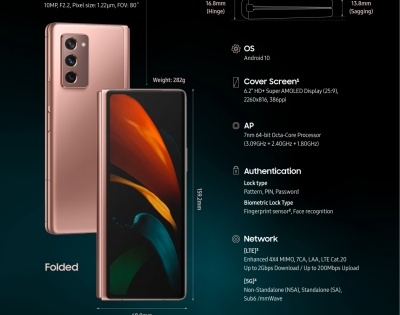 Samsung unveils Galaxy Z Fold2, in India this month | Samsung unveils Galaxy Z Fold2, in India this month