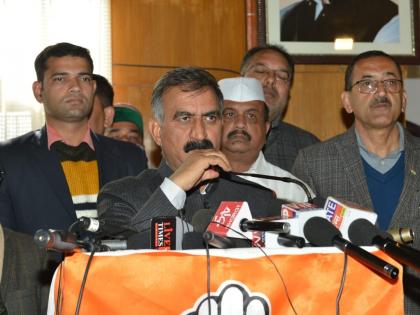 Himachal CM for amending NDPS Act to effectively crackdown drug mafia | Himachal CM for amending NDPS Act to effectively crackdown drug mafia Himachal CM for amending NDPS Act to effectively crackdown drug mafia | Himachal CM for amending NDPS Act to effectively crackdown drug mafia