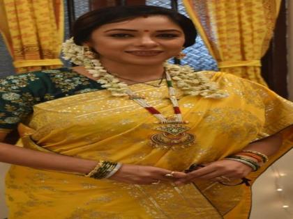Rupali Ganguly celebrates Durga Puja with great vigour | Rupali Ganguly celebrates Durga Puja with great vigour