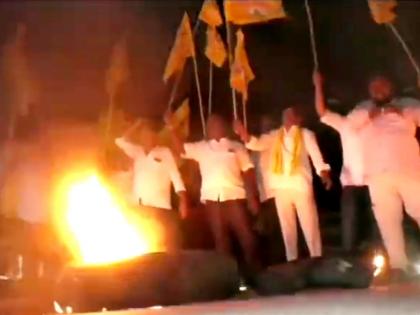 TDP protests across Andhra as shutdown begins | TDP protests across Andhra as shutdown begins TDP protests across Andhra as shutdown begins | TDP protests across Andhra as shutdown begins