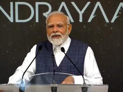 Chandrayaan-3 landing point to be known as 'Shiv Shakti Point', says PM | Chandrayaan-3 landing point to be known as 'Shiv Shakti Point', says PM Chandrayaan-3 landing point to be known as 'Shiv Shakti Point', says PM | Chandrayaan-3 landing point to be known as 'Shiv Shakti Point', says PM