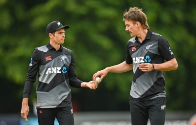 Santner on parental leave, New Zealand call in Blair Tickner for T20 Tri-series | Santner on parental leave, New Zealand call in Blair Tickner for T20 Tri-series