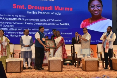 President Murmu inaugurates several projects in Assam | President Murmu inaugurates several projects in Assam