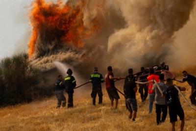 Greek wildfires biggest ecological disaster of last few decades: PM | Greek wildfires biggest ecological disaster of last few decades: PM