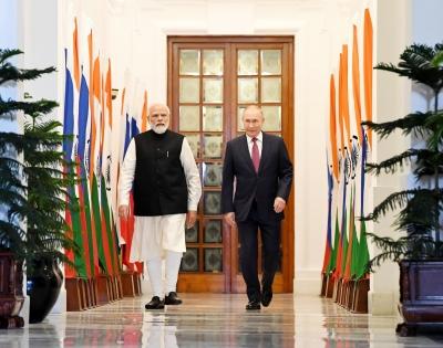 Modi, Putin discuss bilateral ties | Modi, Putin discuss bilateral ties