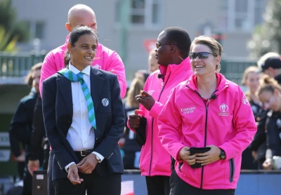 Three Indians in historic all-female match officials panel for Women’s ODI World Cup | Three Indians in historic all-female match officials panel for Women’s ODI World Cup Three Indians in historic all-female match officials panel for Women’s ODI World Cup | Three Indians in historic all-female match officials panel for Women’s ODI World Cup