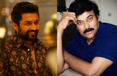 Suriya calls Chiranjeevi his forever inspiration | Suriya calls Chiranjeevi his forever inspiration