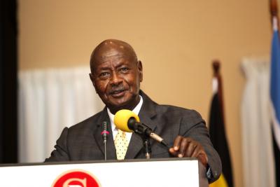 Ugandan Prez receives 1st Covid jab | Ugandan Prez receives 1st Covid jab