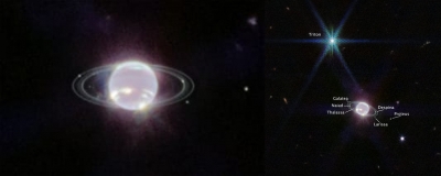 James Webb Space telescope captures striking view of Neptune's rings | James Webb Space telescope captures striking view of Neptune's rings James Webb Space telescope captures striking view of Neptune's rings | James Webb Space telescope captures striking view of Neptune's rings