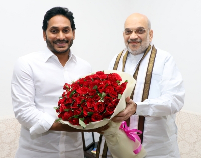 Andhra CM Reddy meets Amit shah, urges release of fund for developmental projects | Andhra CM Reddy meets Amit shah, urges release of fund for developmental projects