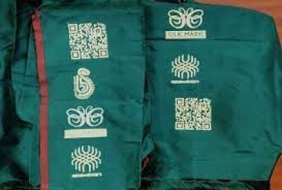 Banarasi saree to have QR code woven in | Banarasi saree to have QR code woven in