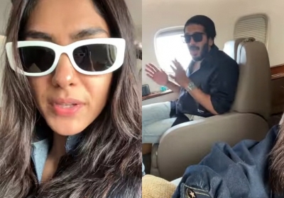 Dulquer hilariously mocks Mrunal in banter-filled post | Dulquer hilariously mocks Mrunal in banter-filled post