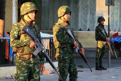 Mortars, shots heard at border as Cambodia, Thailand trade accusations | Mortars, shots heard at border as Cambodia, Thailand trade accusations