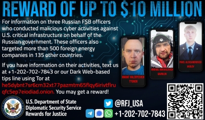 US charges 3 Russians with hacking energy infrastructure in India, 135 countries | US charges 3 Russians with hacking energy infrastructure in India, 135 countries