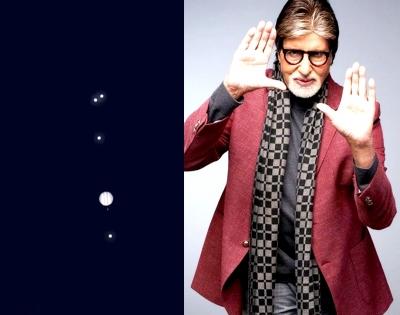Big B shares video of 5 planets aligned in straight line | Big B shares video of 5 planets aligned in straight line
