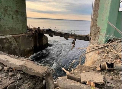 Missiles hit reservoir dam in Ukraine, prompts evacuation | Missiles hit reservoir dam in Ukraine, prompts evacuation