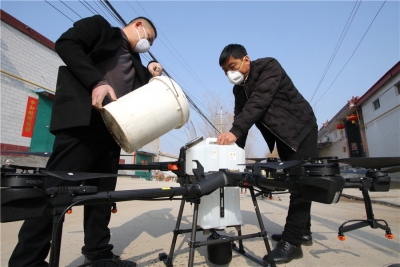 B'luru civic body deploys drones to fight COVID-19 | B'luru civic body deploys drones to fight COVID-19