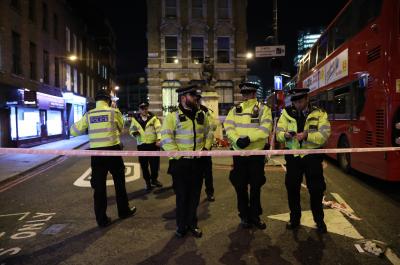 Two police officers stabbed in London | Two police officers stabbed in London